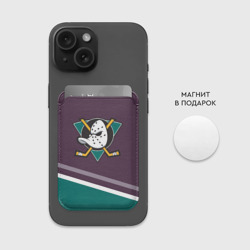 Картхолдер Magsafe магнитный Anaheim Ducks Selanne - фото 2