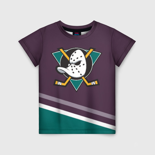 Детская футболка 3D Anaheim Ducks Selanne