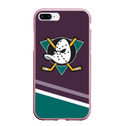 Чехол для iPhone 7Plus/8 Plus матовый Anaheim Ducks Selanne