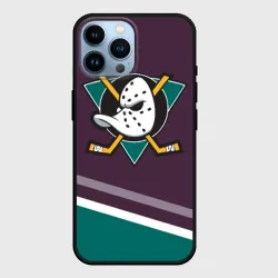 Чехол для iPhone 14 Pro Max Anaheim Ducks Selanne