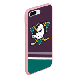 Чехол для iPhone 7Plus/8 Plus матовый Anaheim Ducks Selanne - фото 2