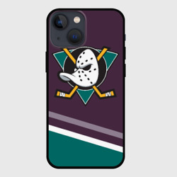 Чехол для iPhone 13 mini Anaheim Ducks Selanne