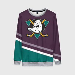 Женский свитшот 3D Anaheim Ducks Selanne