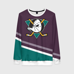 Женский свитшот 3D Anaheim Ducks Selanne