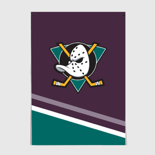 Постер Anaheim Ducks Selanne