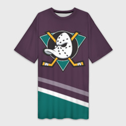 Платье-футболка 3D Anaheim Ducks Selanne