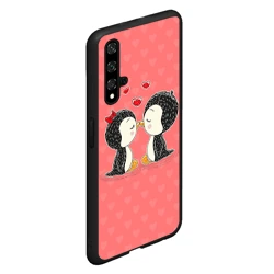Чехол для Honor 20 Влюбленные пингвины - фото 2
