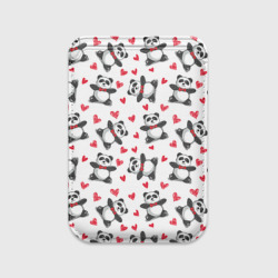 Картхолдер Magsafe магнитный Панда и любовь