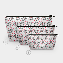 Косметичка 3D Панда и любовь - фото 2