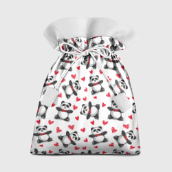 Панда и любовь – Подарочный 3D мешок с принтом купить со скидкой в -14%