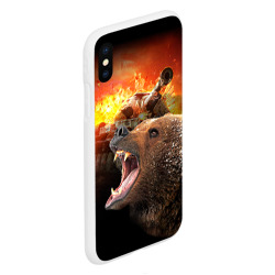 Чехол для iPhone XS Max матовый Защитник - фото 2