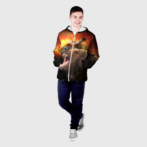 Мужская куртка 3D Защитник, цвет 3D печать - фото 3