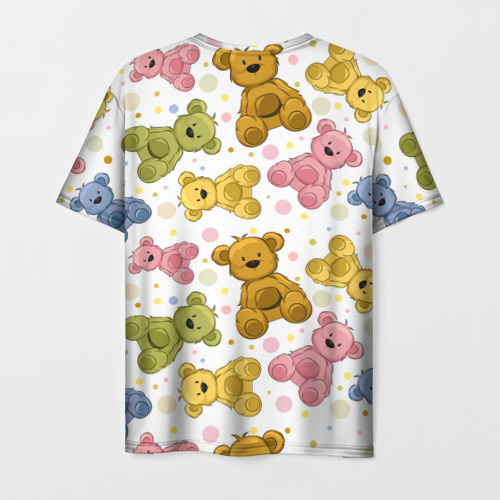 Мужская футболка 3D Медвежата - фото 2
