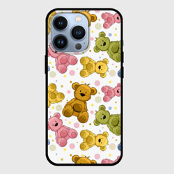 Чехол для iPhone 13 Pro Медвежата