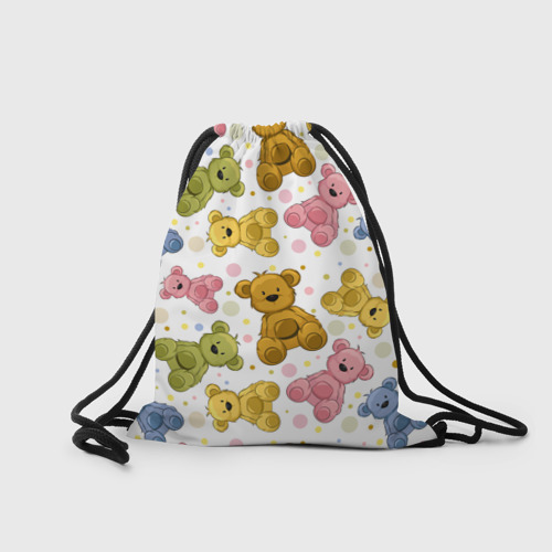 Рюкзак-мешок 3D Медвежата - фото 2