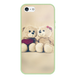 Чехол для iPhone 5/5S матовый Lovely bears