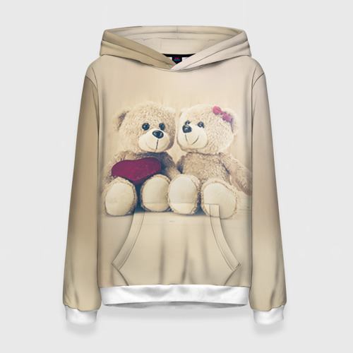 Женская толстовка 3D Lovely bears