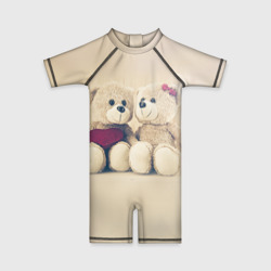 Детский купальный костюм 3D Lovely bears