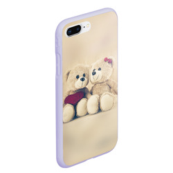 Чехол для iPhone 7Plus/8 Plus матовый Lovely bears - фото 2