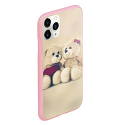Чехол для iPhone 11 Pro матовый Lovely bears - фото 2