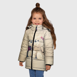 Зимняя куртка для девочек 3D Lovely bears - фото 2