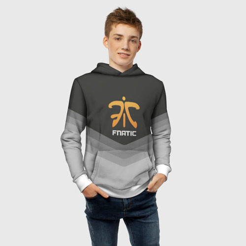 Детская толстовка 3D fnatic, цвет белый - фото 6