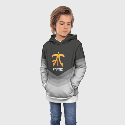 Детская толстовка 3D fnatic, цвет белый - фото 3