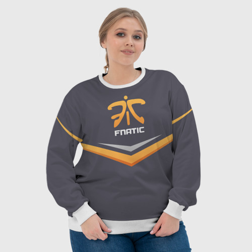 Женский свитшот 3D fnatic, цвет 3D печать - фото 6