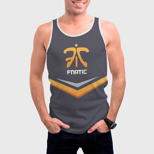 Мужская майка 3D fnatic, цвет 3D печать - фото 3