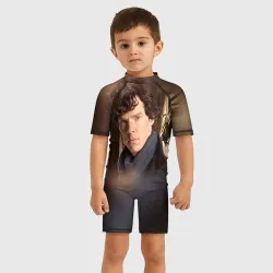 Детский купальный костюм 3D Бенедикт Камбербэтч 1 - фото 2