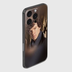 Чехол для iPhone 16 Pro Max силиконовый с защитой камеры Бенедикт Камбербэтч 1 - фото 2