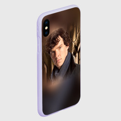 Чехол для iPhone XS Max матовый Бенедикт Камбербэтч 1 - фото 2