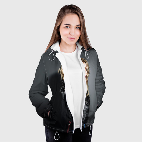 Женская куртка 3D K pop, цвет белый - фото 4