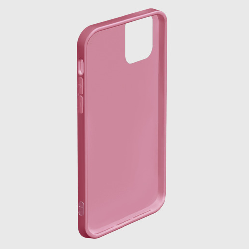 Чехол для iPhone 12 Pro Max Английский бульдог, цвет малиновый - фото 4