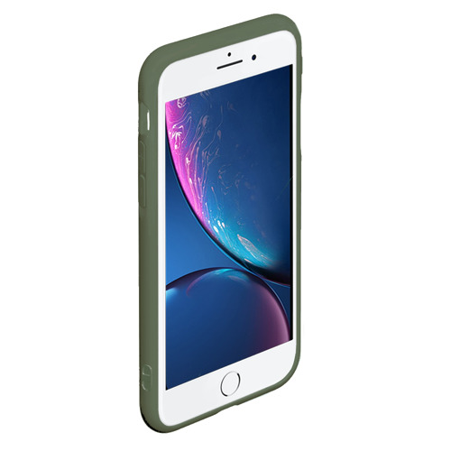 Чехол для iPhone 7/8 матовый Завитки Фото 01 Чехол для iPhone 7/8 матовый Завитки Фото 01