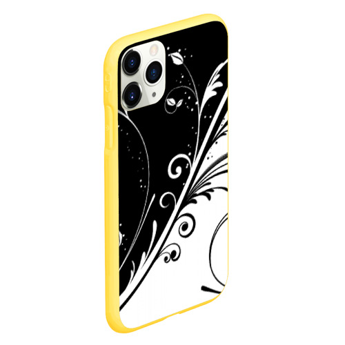 Чехол для iPhone 11 Pro матовый Завитки Фото 01 Чехол для iPhone 11 Pro матовый Завитки Фото 01
