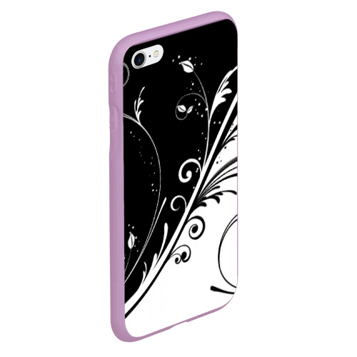 Чехол для iPhone 6/6S Plus матовый Завитки Фото 01 Чехол для iPhone 6/6S Plus матовый Завитки Фото 01