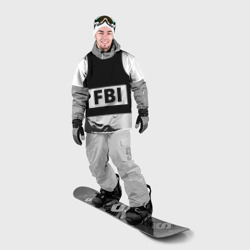 Накидка на куртку 3D Бронежилет ФБР FBI - фото 2