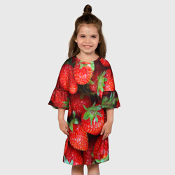 Детское платье 3D Клубничная - фото 2