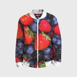 Детский бомбер 3D Berries