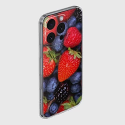 Чехол для iPhone 16 Pro Max силиконовый с защитой камеры Berries - фото 2