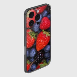 Чехол для iPhone 16 Pro силиконовый с защитой камеры Berries - фото 2