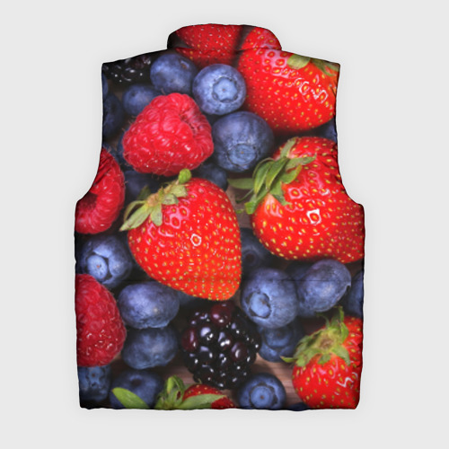 Мужской жилет утепленный 3D Berries, цвет светло-серый - фото 2