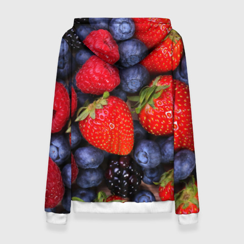 Женский костюм с толстовкой 3D Berries, цвет белый - фото 2