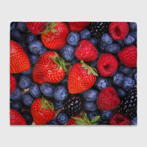 Плед 3D Berries