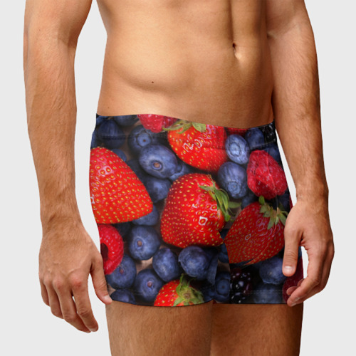 Cream cock and Berries
