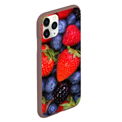 Чехол для iPhone 11 Pro матовый Berries - фото 2