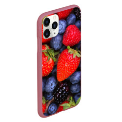 Чехол для iPhone 11 Pro матовый Berries - фото 2