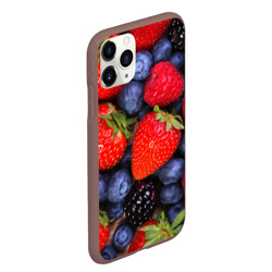 Чехол для iPhone 11 Pro Max матовый Berries - фото 2