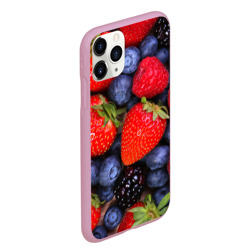 Чехол для iPhone 11 Pro Max матовый Berries - фото 2